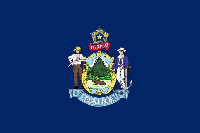 Photo collage of Maine